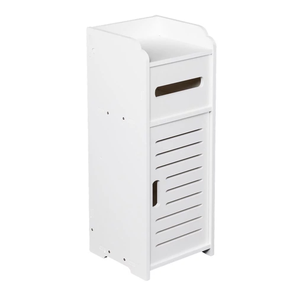 Wood Bathroom Storage Cabinet with Door X5173