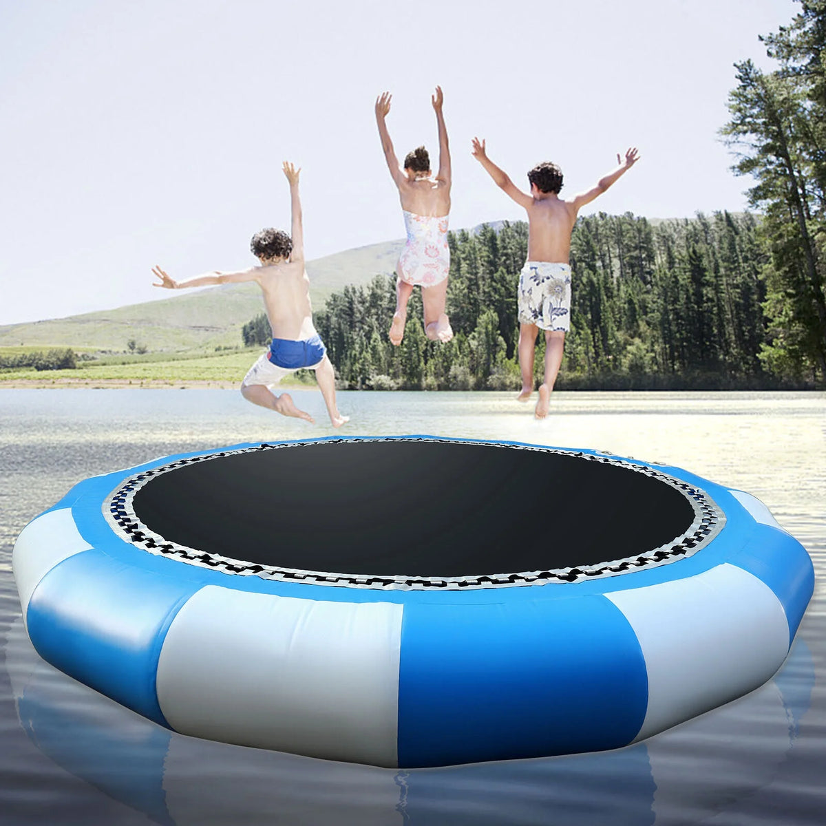 17Ft Inflatable Water Trampoline M7326