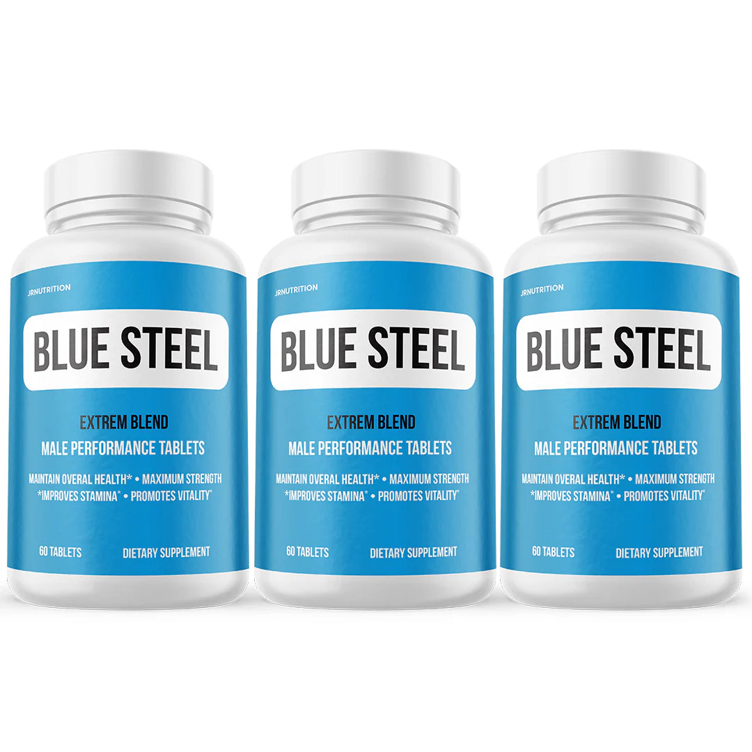 Blue Steel Male Health Tablets 3 Bottles S243