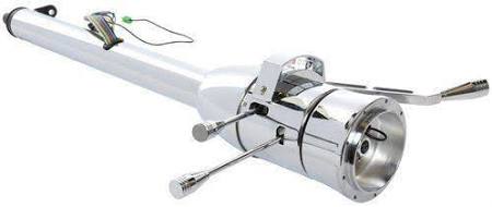 Chrome Tilt Steering Column, Column Shift L655