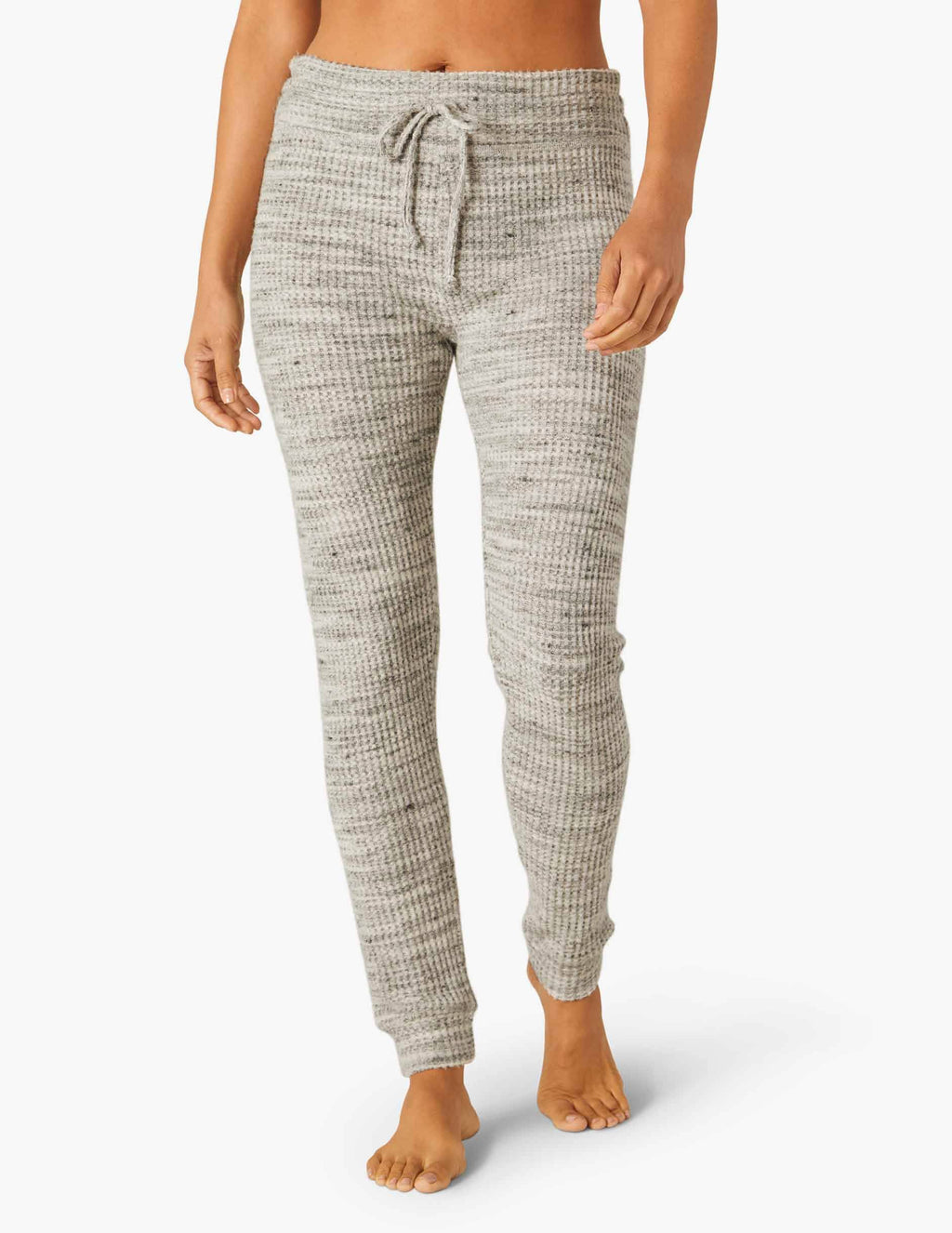 Cream Waffle Knit Sweatpant X52800