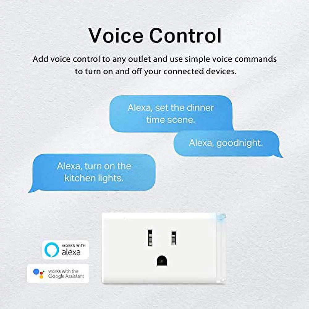White 15 Amp Smart Plug 3-Pack L37230