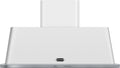 White Wall Mount Range Hood with 600 CFM Blower V9218