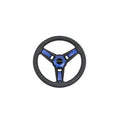 Black & Blue Steering Wheel N15651