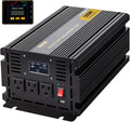 3500W Modified Sine Wave Power Inverter, DC 12V to AC 120V, with LCD Display and Remote Controller H4167