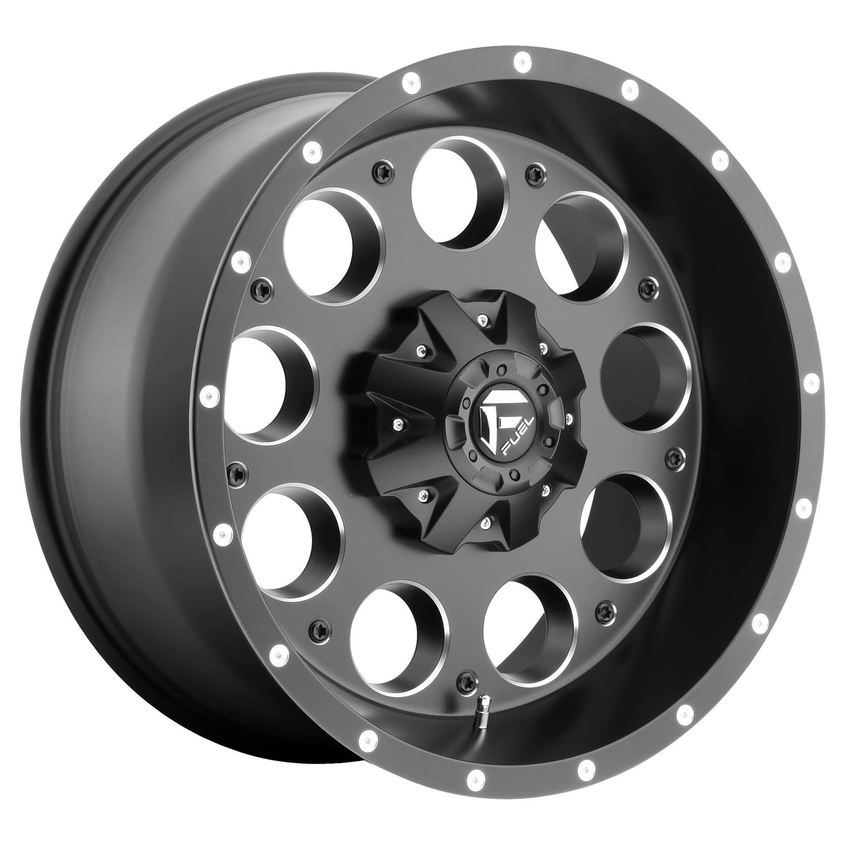 Matte Black 15x22 Wheel K528