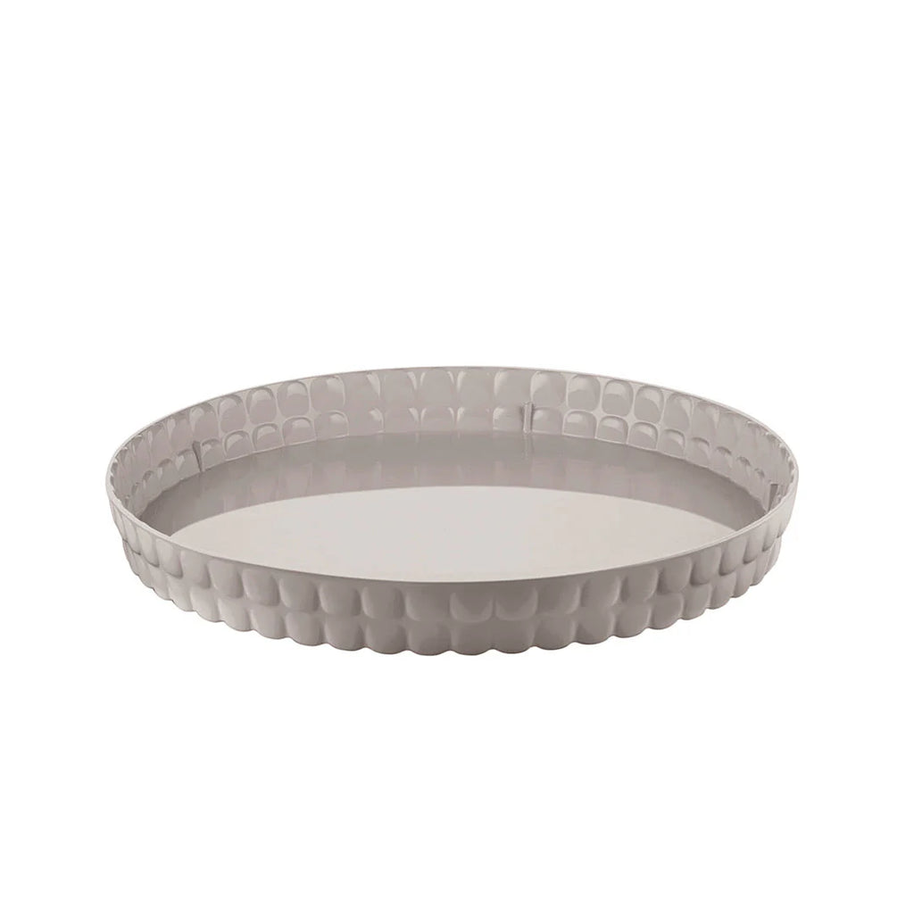 Round tray Taupe D811869