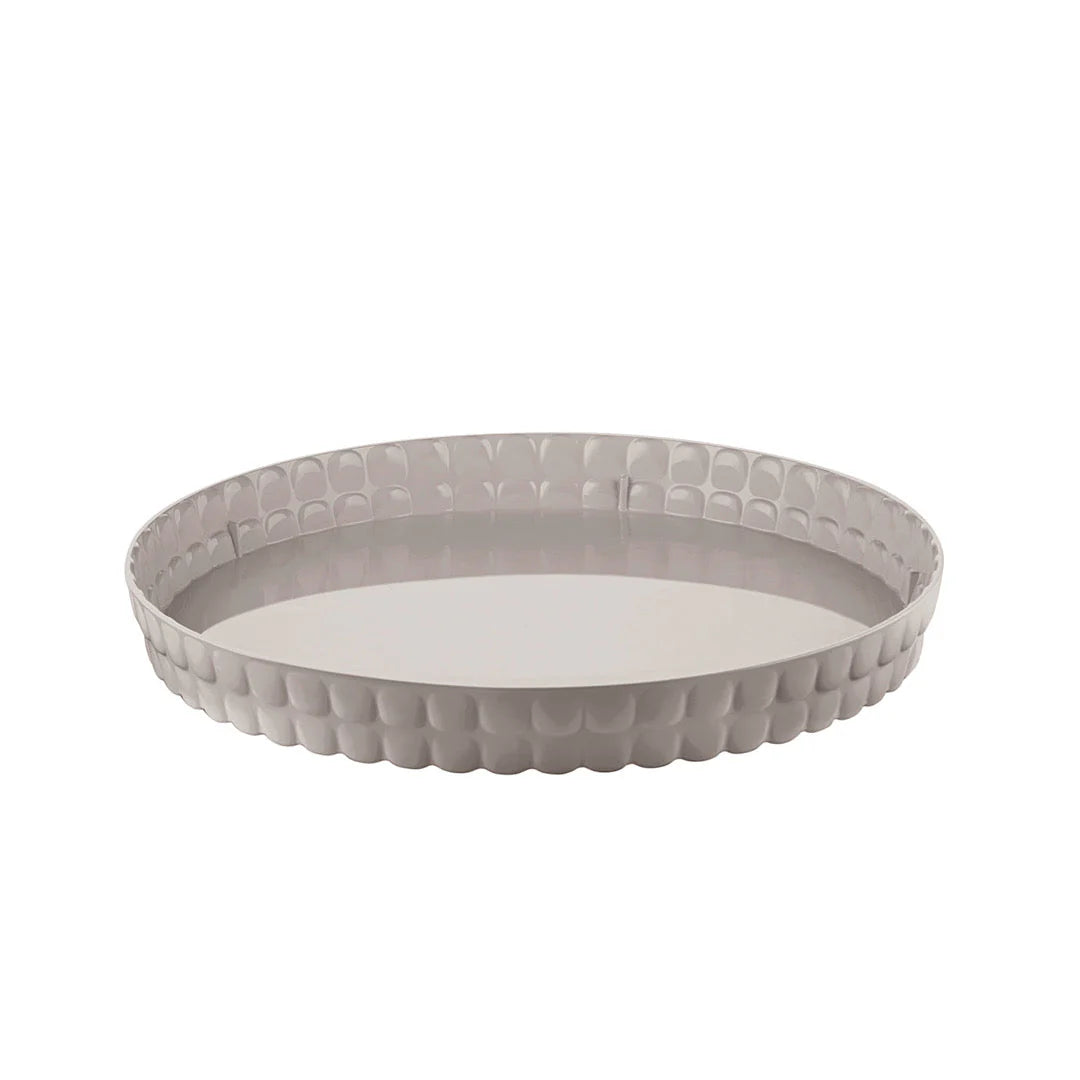 Round tray Taupe D811869