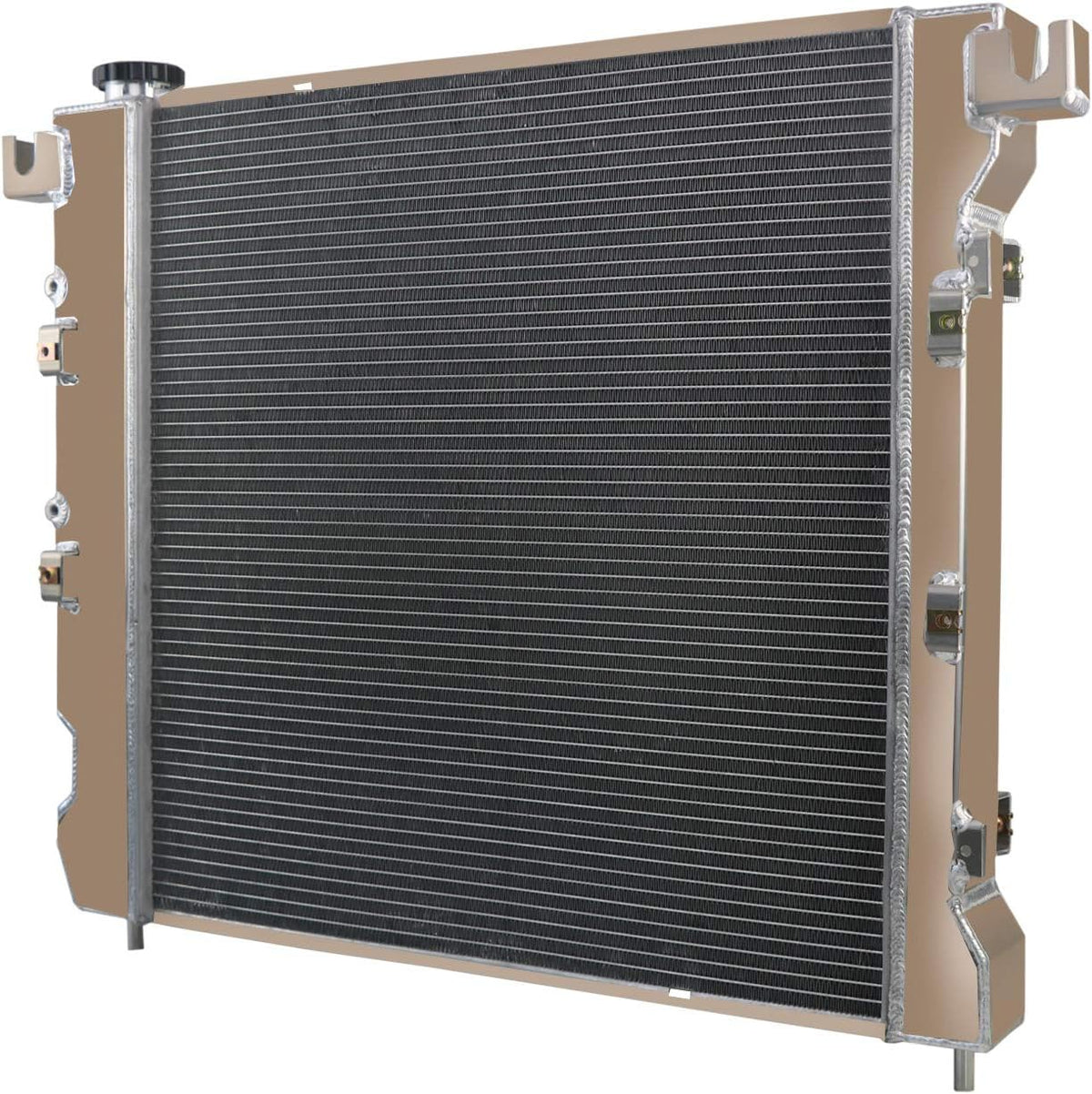 Aluminum Radiator 4-Rows Engine Cooler K5921