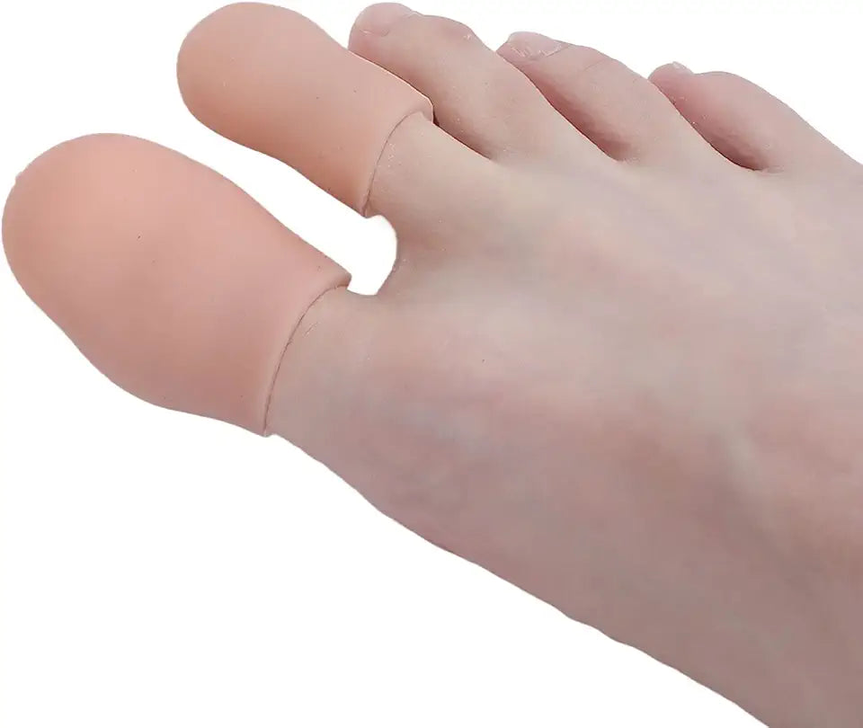 10 Pairs Silicone Toe Protectors Breathable Toe Sleeves O3721