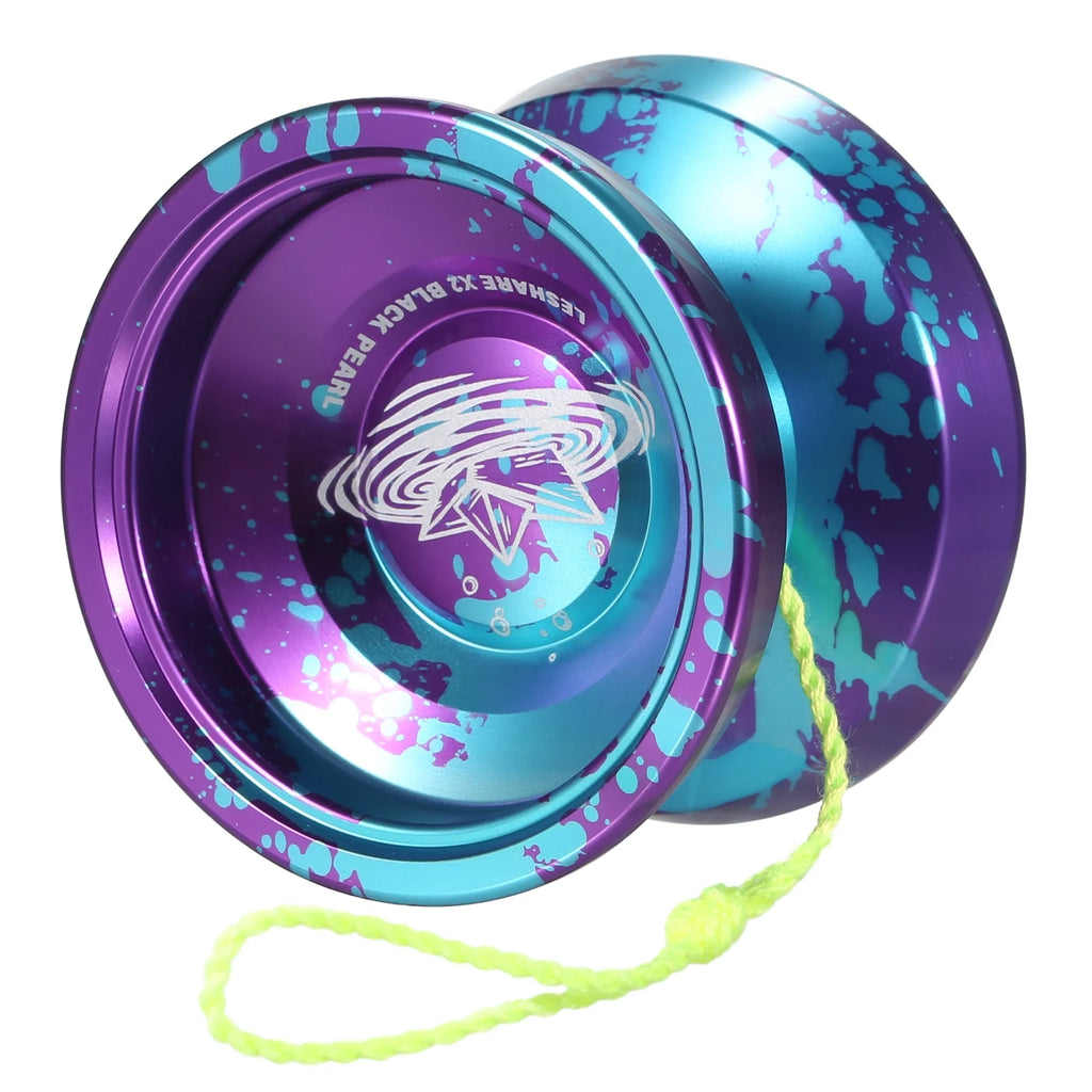 Aluminum Yoyo Ball with Bearing Strings and Glove I87770