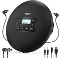 Portable CD Player with Stereo Earphones, Black Z995