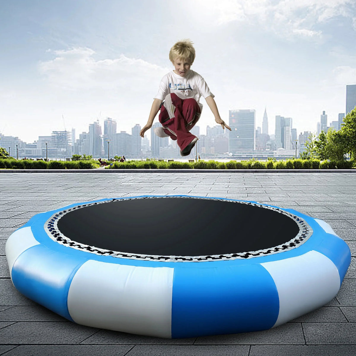 17Ft Inflatable Water Trampoline M7326