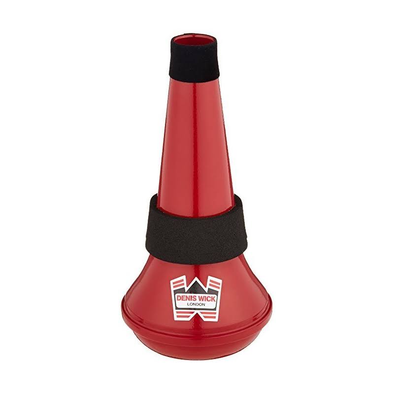 Red Aluminum Bass Trombone Travel Mute X995