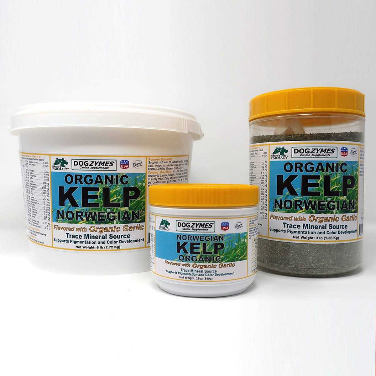 Organic Norwegian Kelp with Organic Garlic F4592