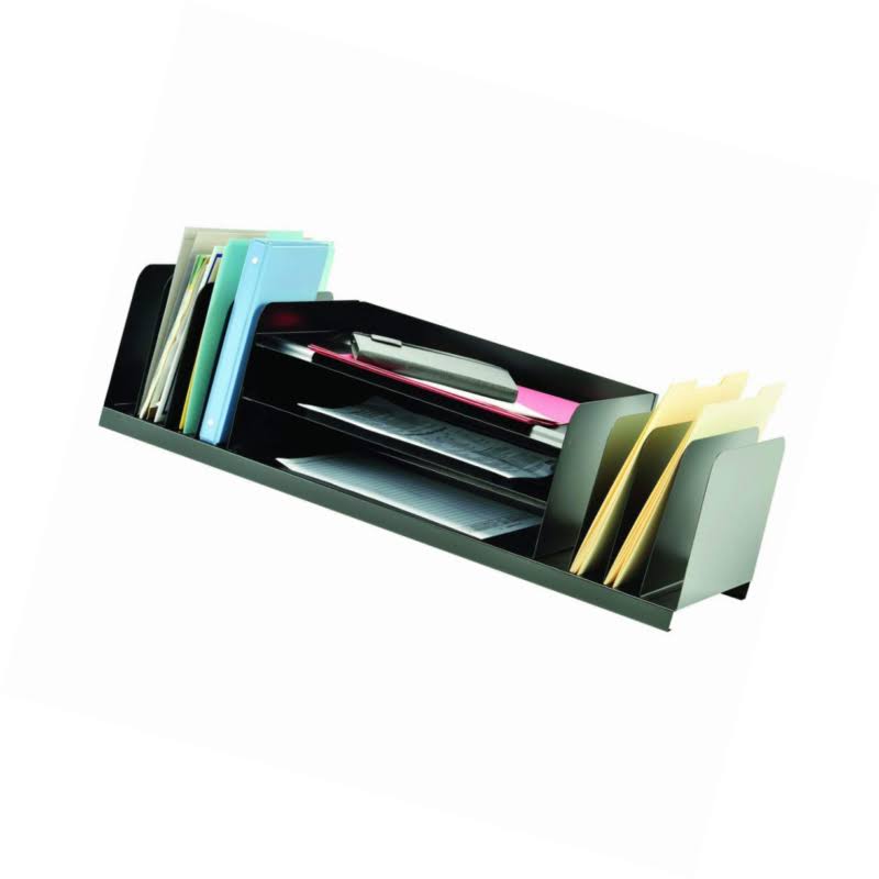 Black Steel Letter Sorter, 11 Compartments E1607