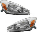 Pair Headlights for 2004 2005 Toyota Sienna U525855