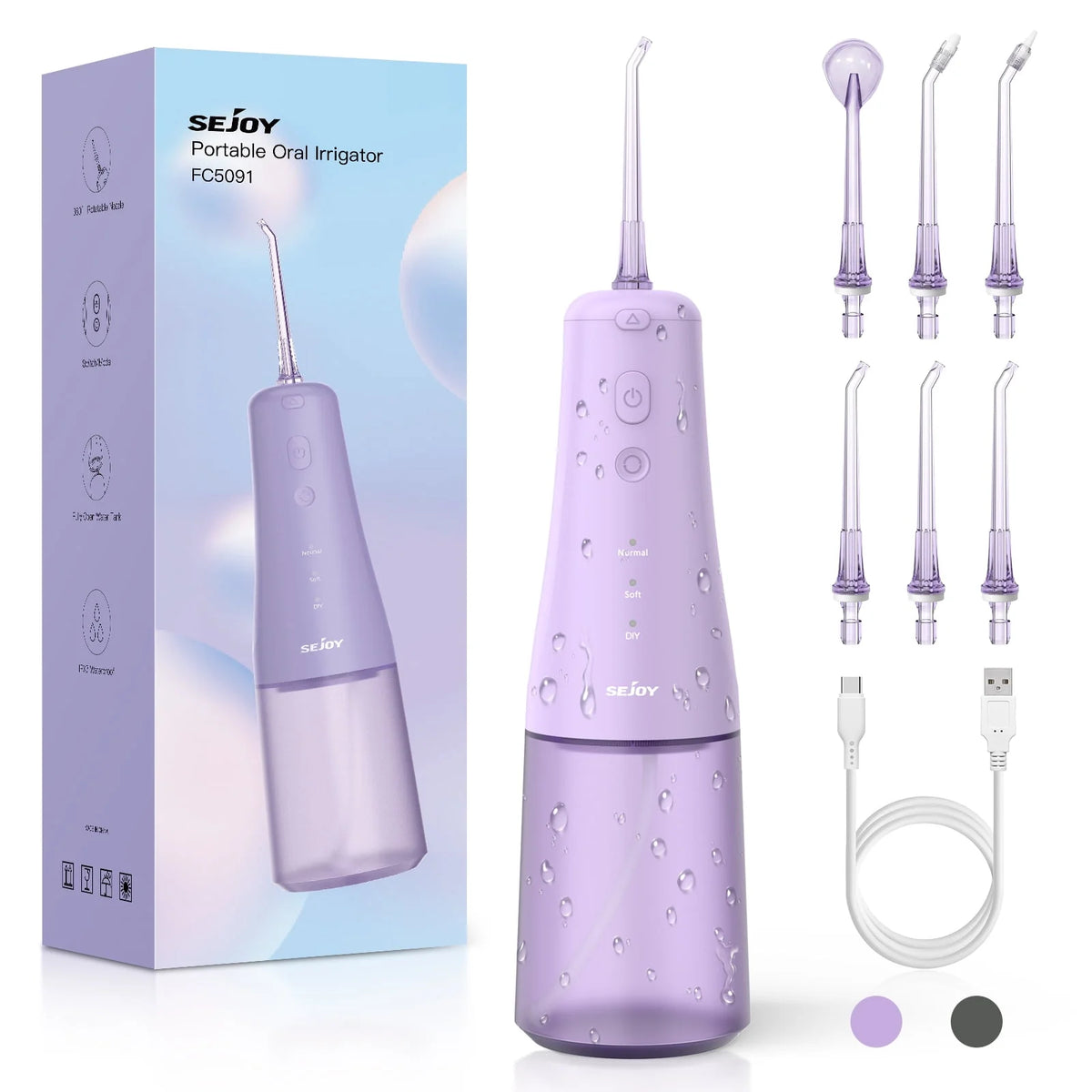 Cordless Oral Irrigator with 300mL Tank R6746