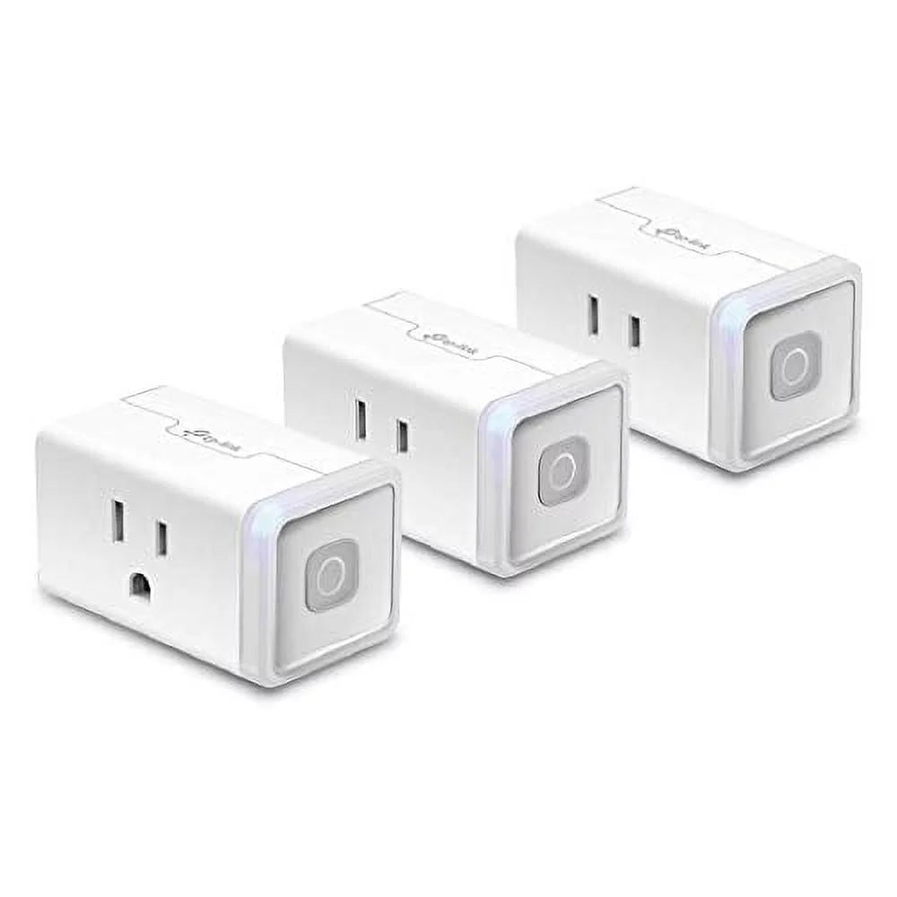 White 15 Amp Smart Plug 3-Pack L37230