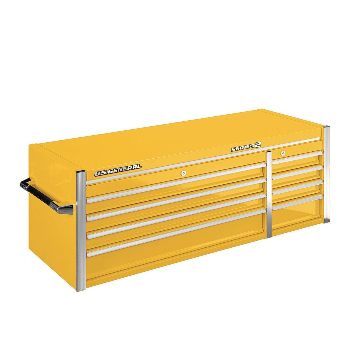 56 in. Double Bank Top Chest, Yellow D9859