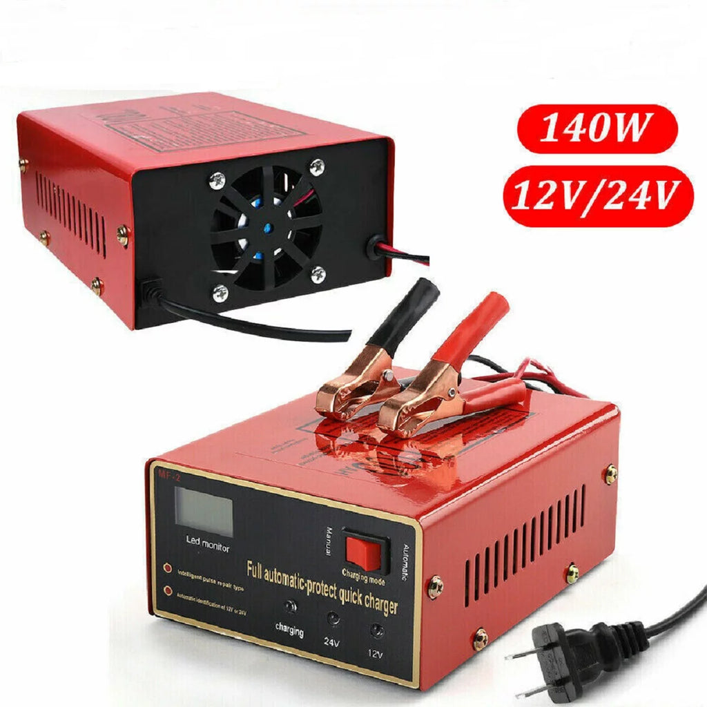 12V/24V 10A 140W Battery Charger K92812