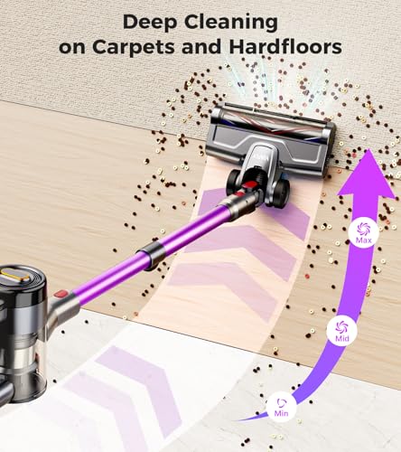 Cordless Stick Vacuum Cleaner 500W 40Kpa 60Mins T616
