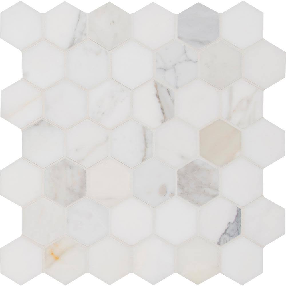 Polished Marble Mosaic Tile W4147