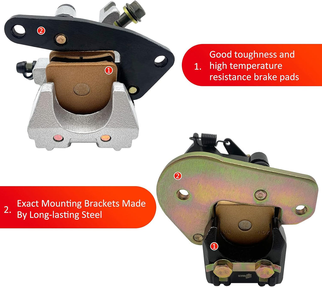 Brake Calipers for Honda TRX400 EX Sportrax 2005-2008 TRX400 X 2009-2014 V282134