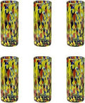 Set of 6 12 oz Handblown Drinking Glass N3045