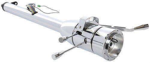 Chrome Tilt Steering Column, Column Shift L655