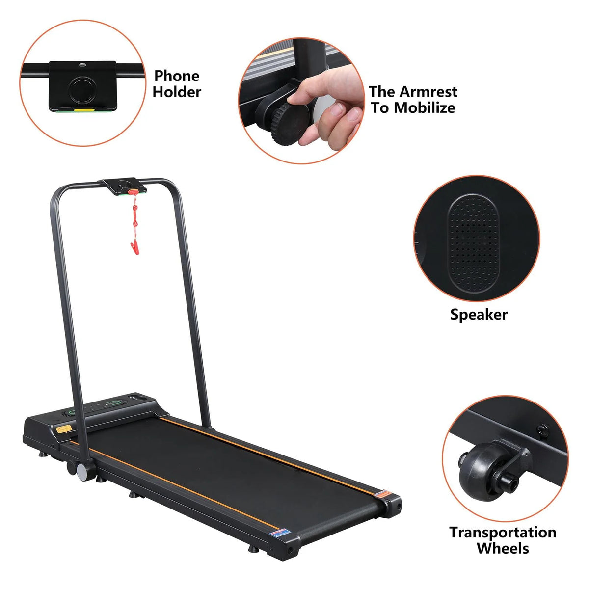 Folding Electric Treadmill K5362