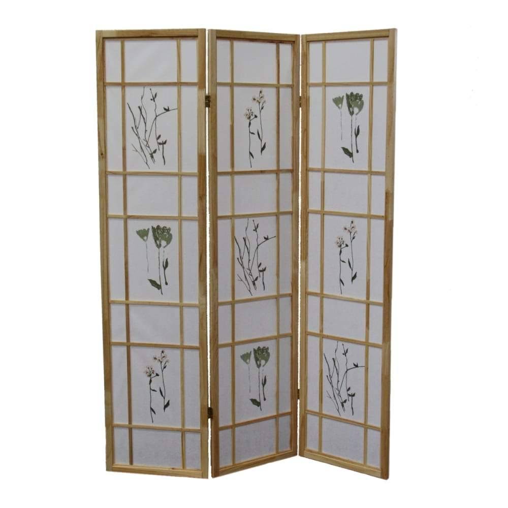 Cherry 3 Panel Shoji Screen F4300