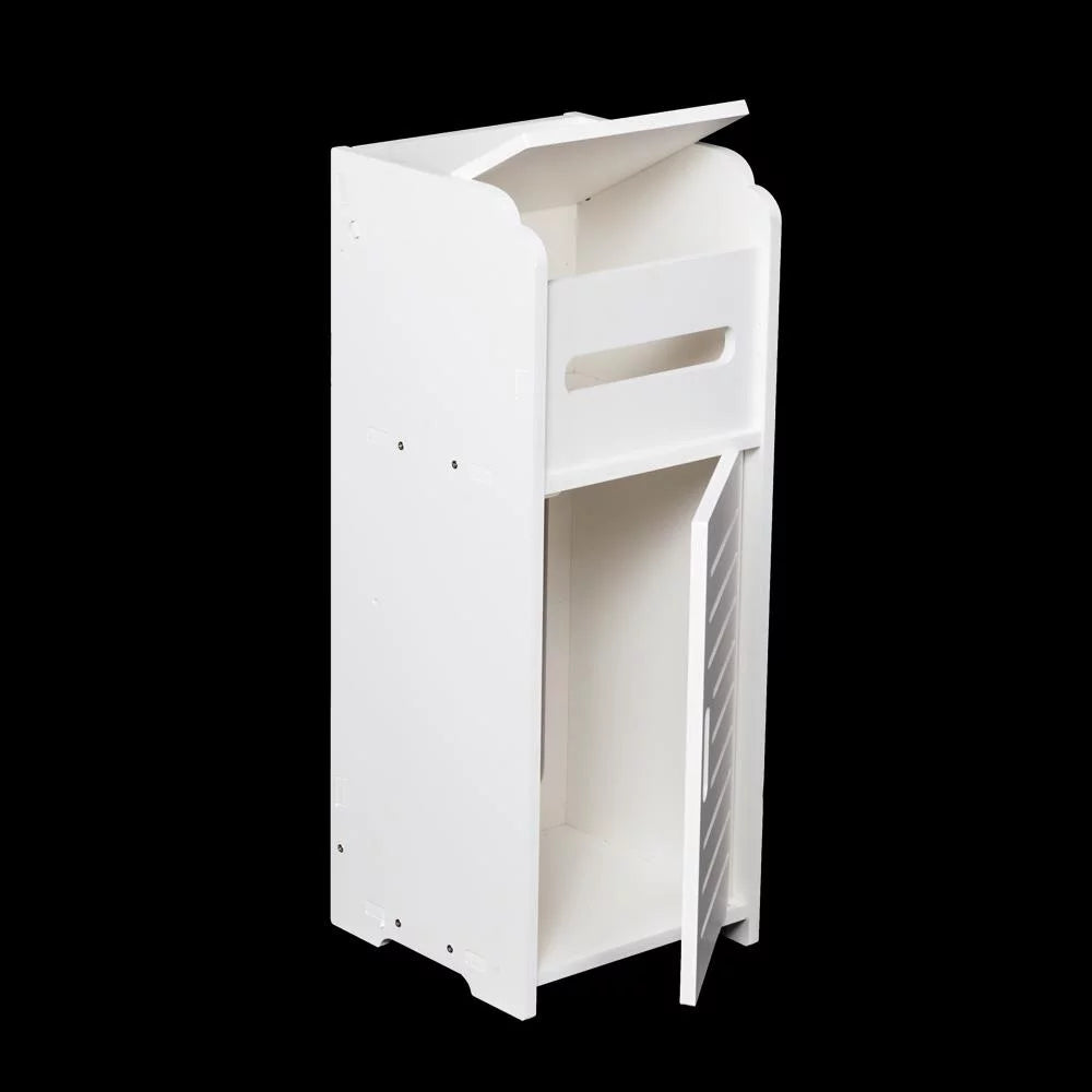 Wood Bathroom Storage Cabinet with Door X5173