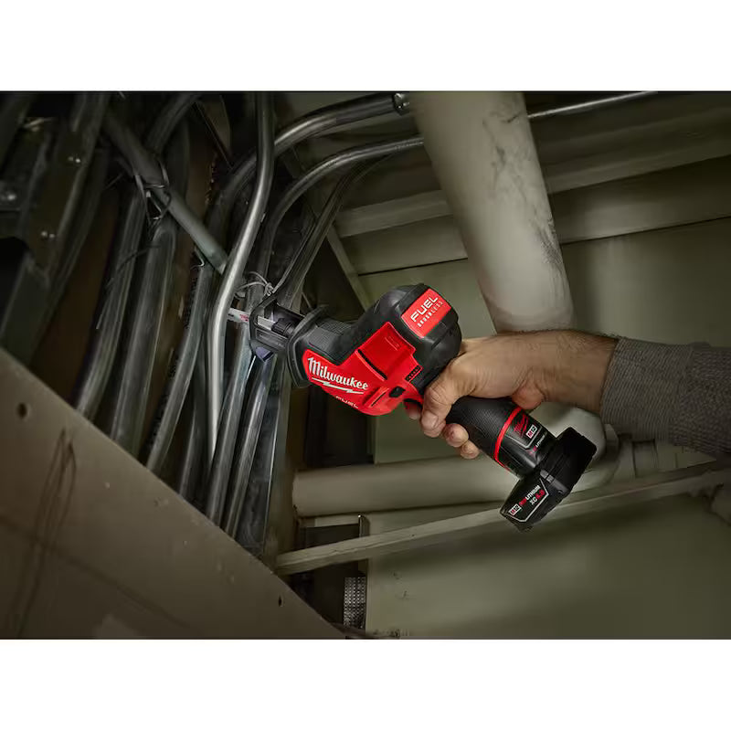 12V Lithium-Ion Brushless Cordless Reciprocating Saw Kit with 6.0Ah Battery D3108