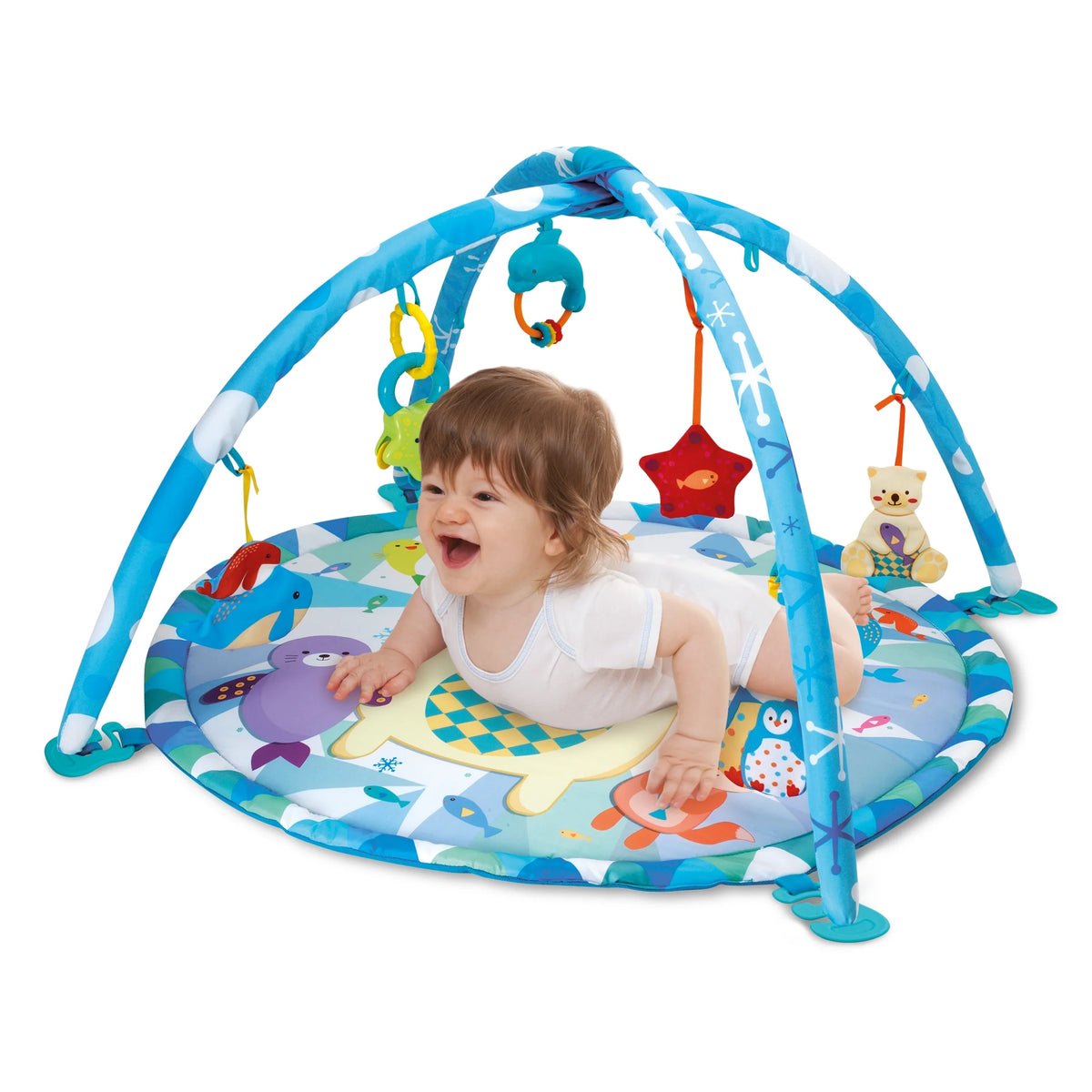 Polar Fiesta Activity Playmat with Hanging Toys Z73567